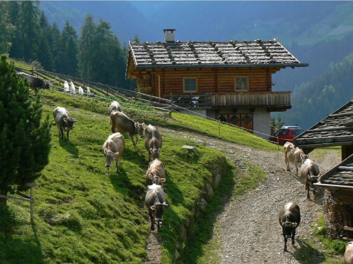 Ferienwohnung Maiernhof Bauernhof Ultental Sankt Pankraz Exterior foto